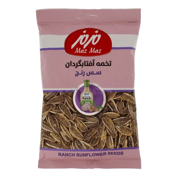 تخمه آفتابگردان سس رنچ مزمز 130 گرم