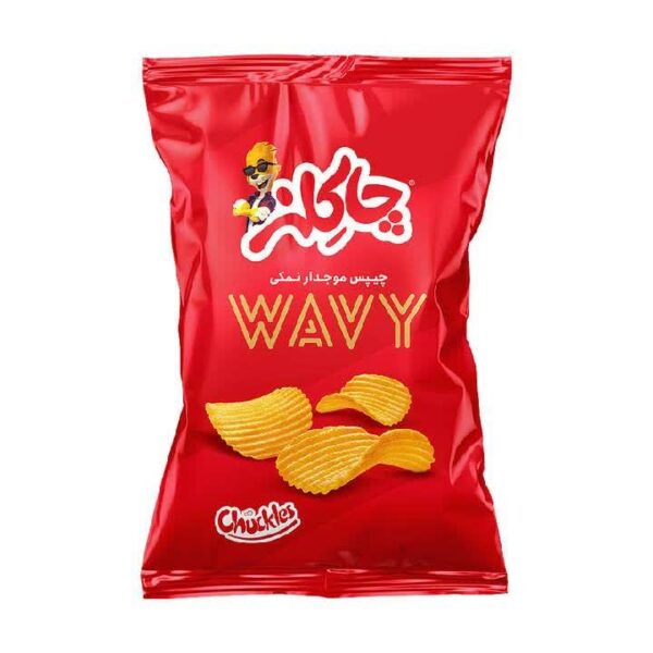چیپس موجدار نمکی
